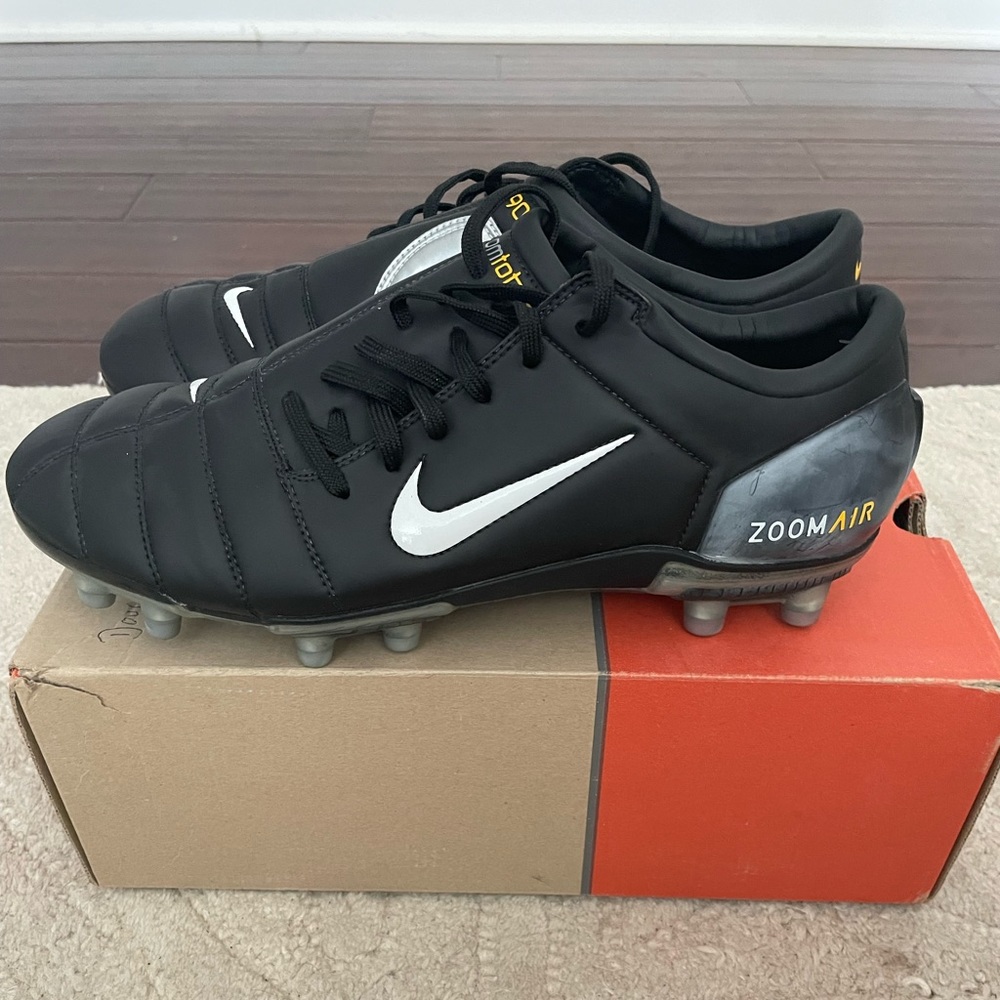 Nike Air Zoom Total 90 III FG Soccer Cleats Size 11.5 Black BRAND NEW! NIB!!